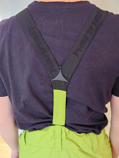 Otepľovačky, lyžiarske nohavice s trakmi, hannah,s