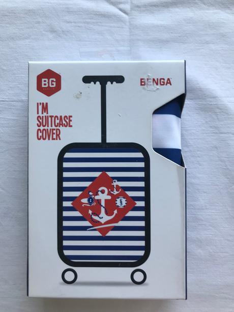Elastický ochranný návlek na kufor, zn. bg berlin,