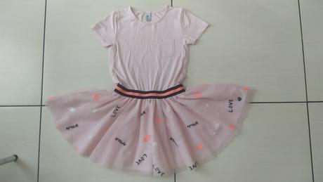 Veľ.110/116 šaty s tutu sukňou, 110