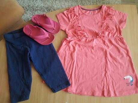 Set tunika a 3/4 nohavice, lupilu, veľkosť 98/104, lupilu,104