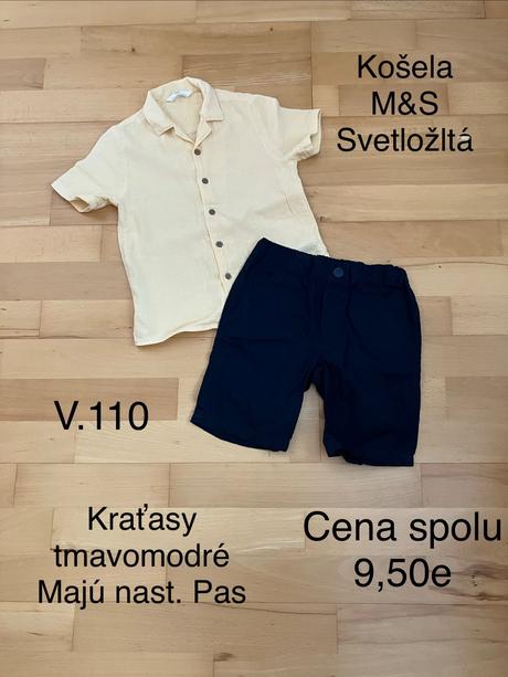 Košela + kraťasy, 110