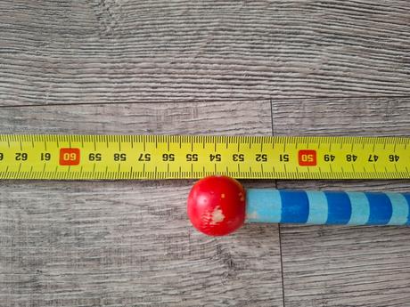 Drevená kačka na tlačenie, 