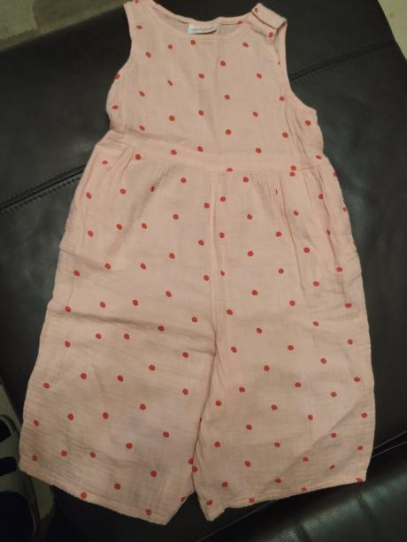 Milucky overal s 3/4 nohavicami, 104