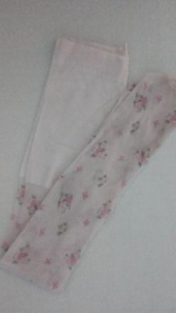 Jemné pančušky s kvetinami zn.lindex, lindex,110