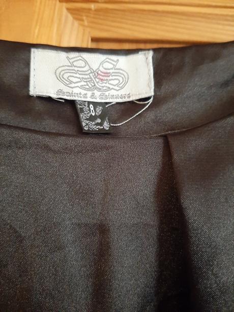 Saténová blúzka, s