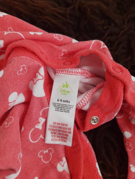 Detský overal na spanie minnie, disney,74