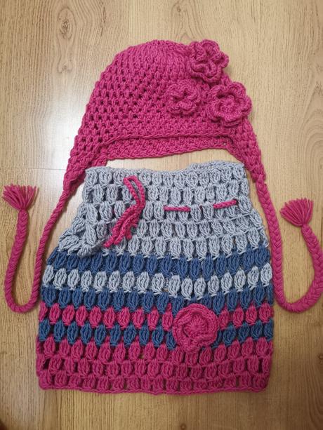 Handmade suprava ciapka+tunel, 104