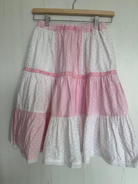 Točivá sukňa ružová, 140