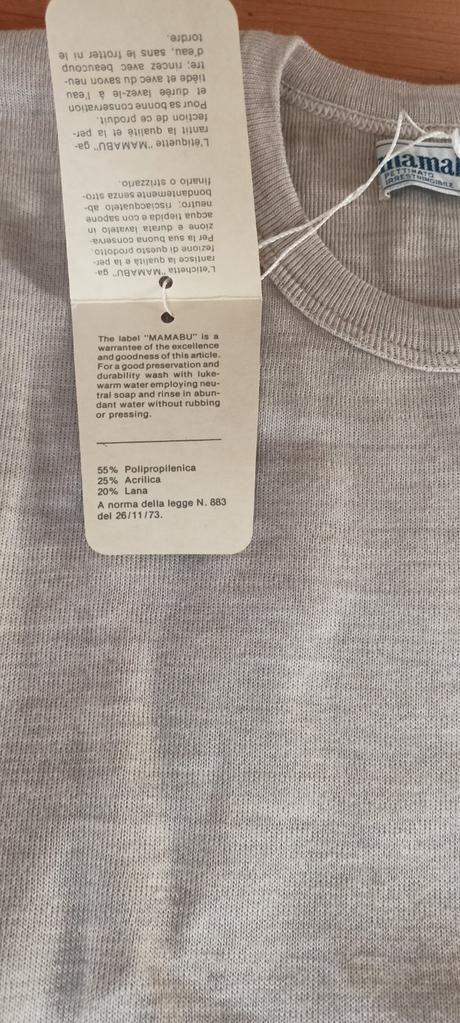 2 x vlnené tričko "l/xl", l