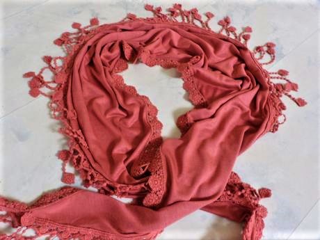 Bavlnená šatka na krk, l