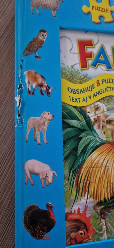 Puzzle kniha,