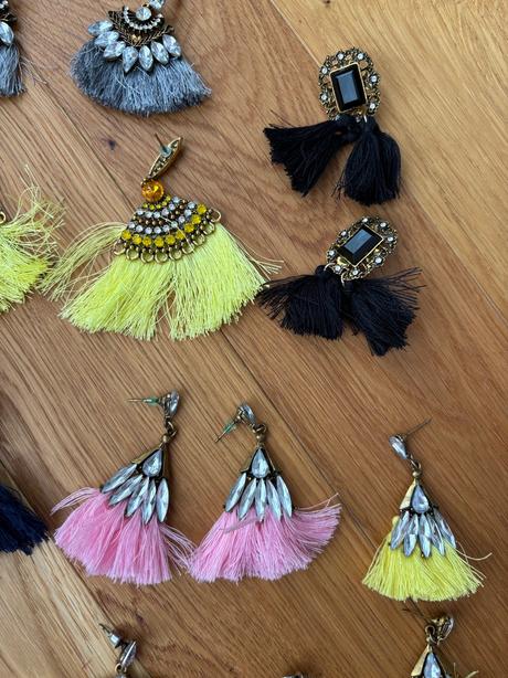 Náušnice vysiace bižu, 