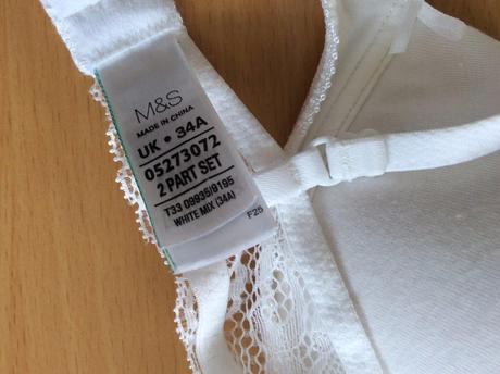 Bavlnená podprsenka, marks & spencer,75a