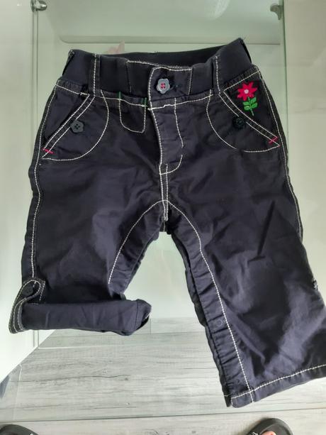 Letne nohavice roll up, gap,86