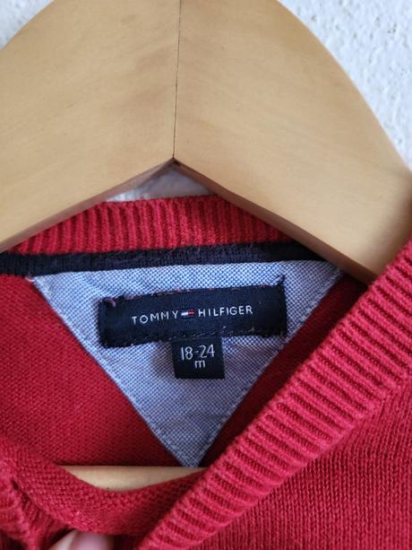 Tommy hilfiger 18-24m sveter, ma praci chlpok a mi, tommy hilfiger,86
