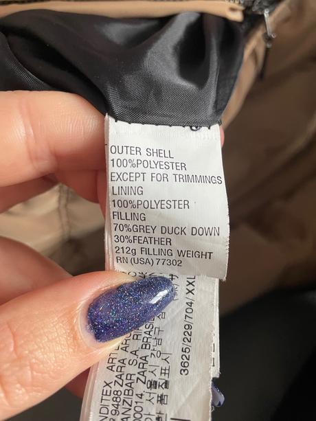 Bunda zara, zara,xxl