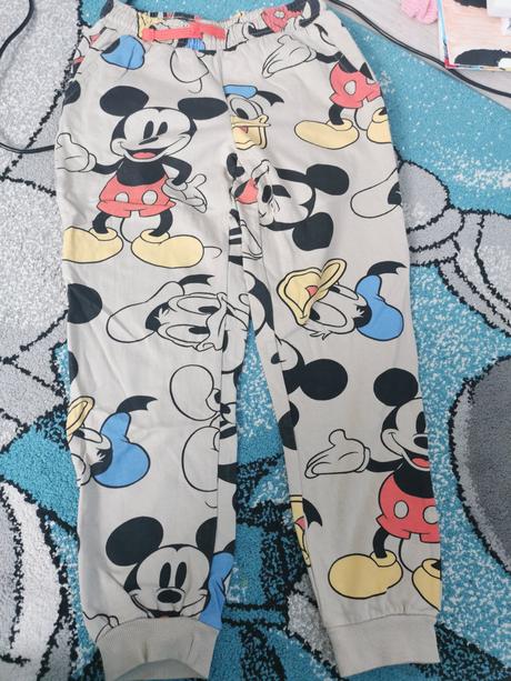Tepláky mickey 8-9rokov, disney,134