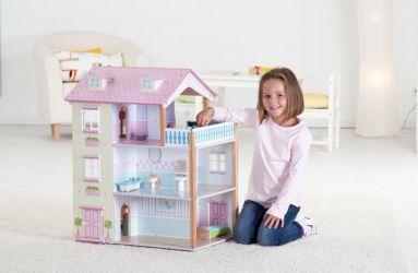 Small foot domček pre bábiky s točiacou sa základň,
