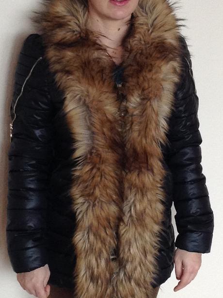 Zimná čierna bunda, m