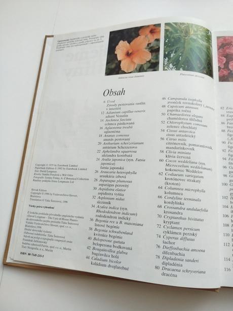 Kniha pestujeme izbové rastliny, 