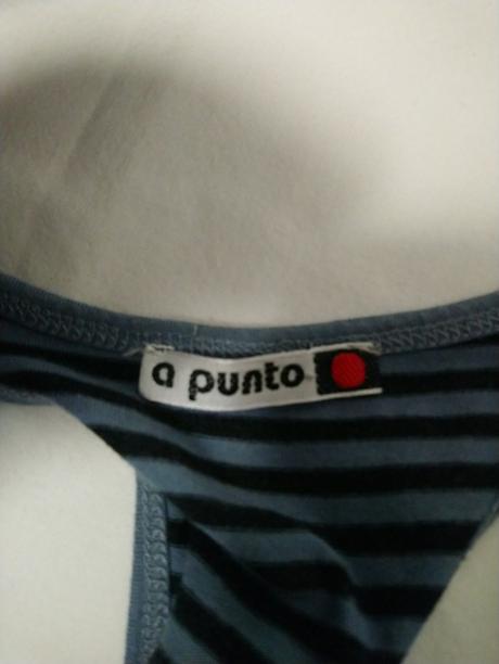 Dievčiensky pásikavý top, punto, 152