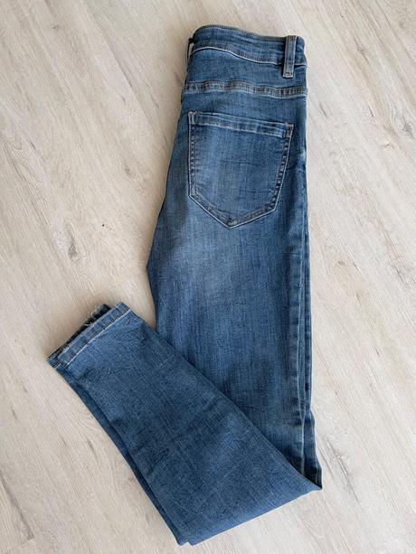 Nenosené elastické rifle s vysokým pásom, reserved,36