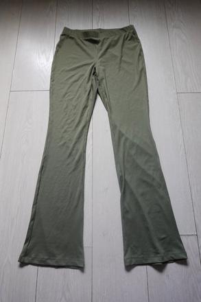 Vrúbkované nohavice h&m divided, h&m,m