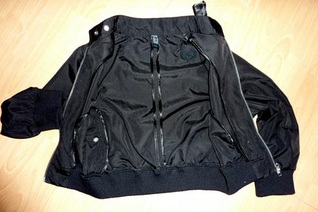 Only limitless vetrovka, krátka, čierna, v. 122/12, 128