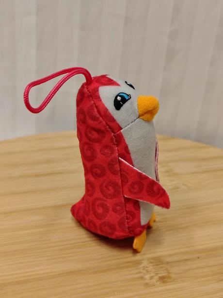 Zberateľský plyšák červený tučniak, animal jam, 