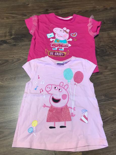 Trička 2ks peppa pig, 104