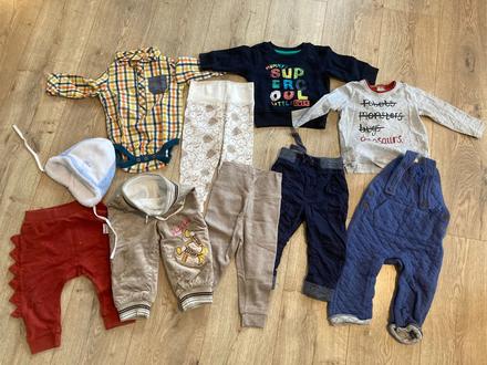 Balik oblecenia 9-12 mesiacov, 68–80