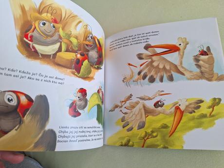 Kniha malá lienka v afrike,