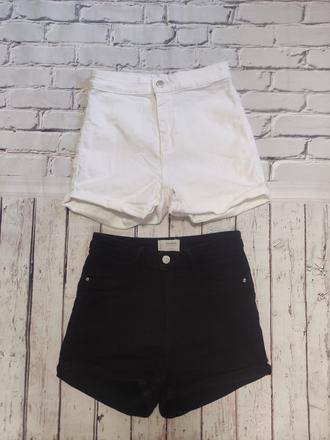 2x strečové šortky, tally weijl,36