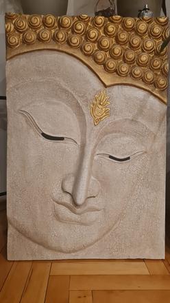 Krasny obraz budhu zo sadry z r.2007,