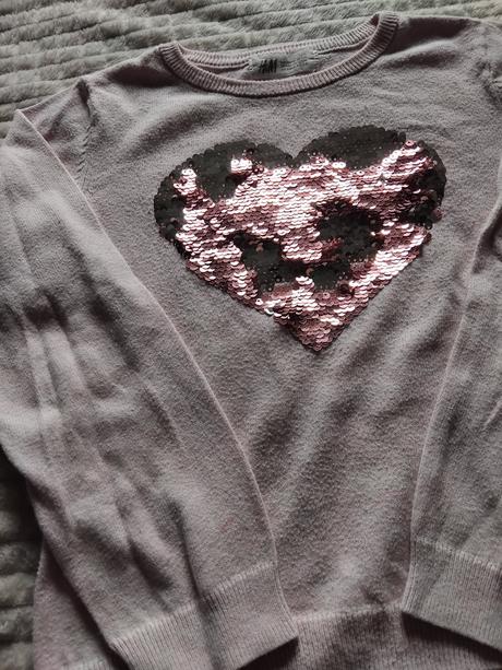 Pulover s flitrami, h&m,116