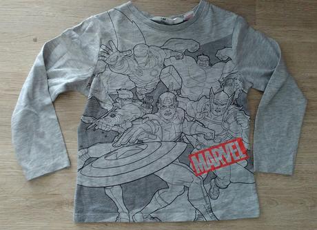 Marvel tričko v.98/104, h&m,98