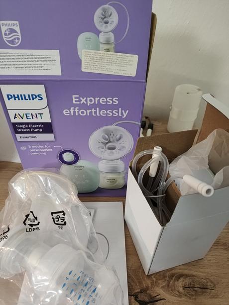 Elektricka odsavacka mlieka avent, 