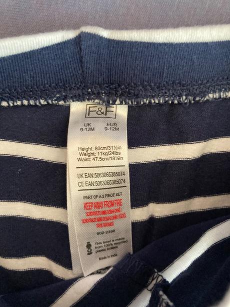 Balík oblecenia na jar/leto veľkosť 80, 68–80