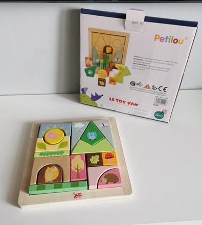 Skladačka lesík, puzzle zn. le toy van, 