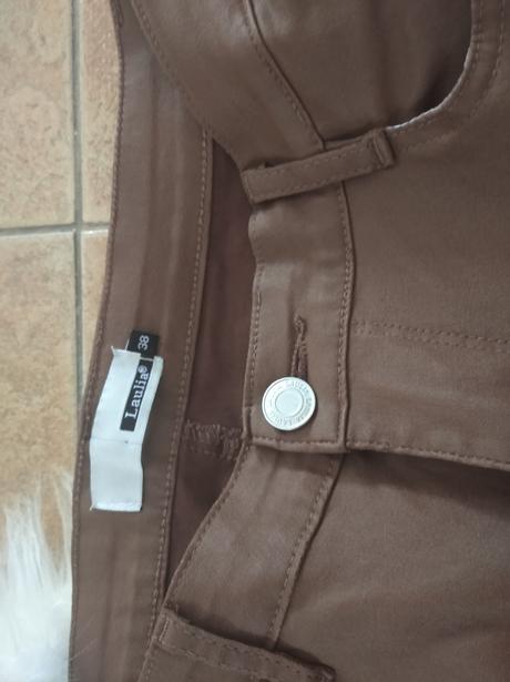 Koženkové nohavice, lady ann,38