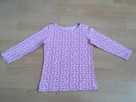 Ruzove tricko s motylikmi c&a, c&a,104