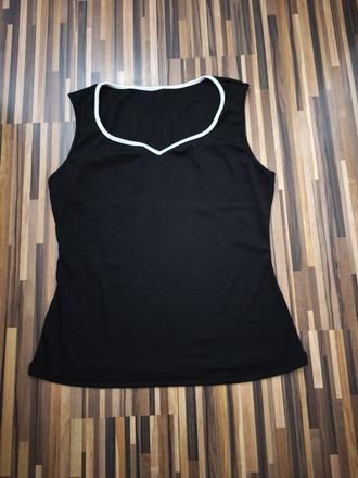 Čierny top xxl nový, xxl