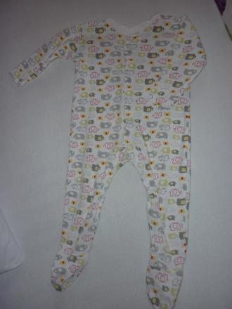 Peknučké pyžamko 9-12m, f&f,80