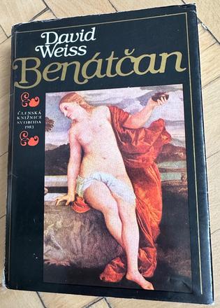 Kniha benátčan david weiss za 4eur,