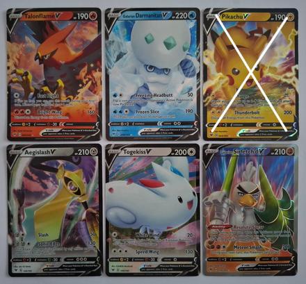 Pokémon karty "vivid voltage" (5),