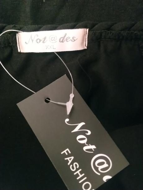 Dámsky čierny top, not des, xxl, xxl