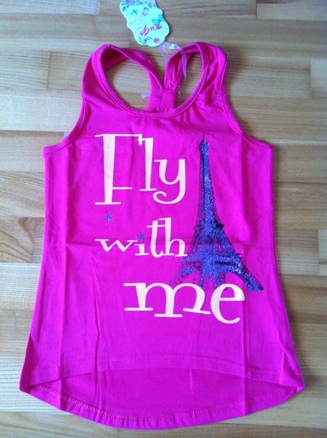 Dievčenské ružové tielko - v.134 a 152., kugo,134 / 152