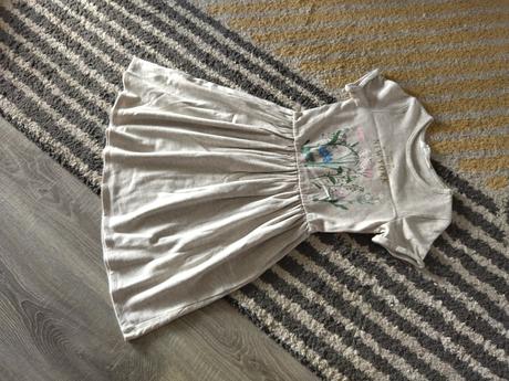 Kvetinkové šaty 122/128, h&m,128