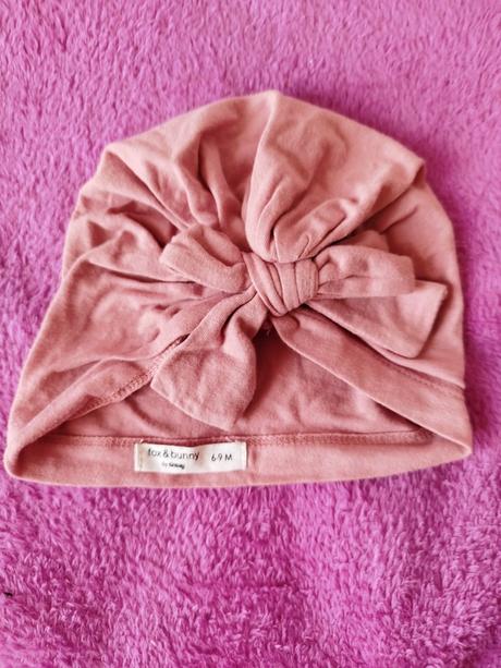 Turban čiapka 6-9 mes., fox & bunny,38