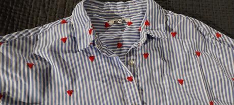 Košeľa so srdiečkami m, m